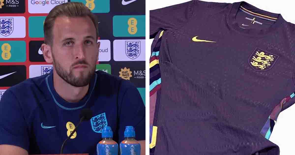 First Look: England Set To Don All-Purple Away Kit For Euro 2024