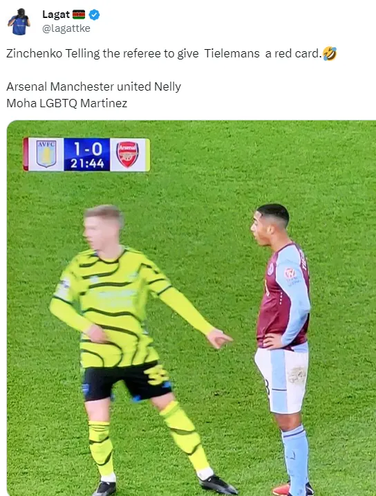 X Rates Memes In-Game Photo Of Zinchenko And Tielemans Spawns Unreal X-rated Meme ...