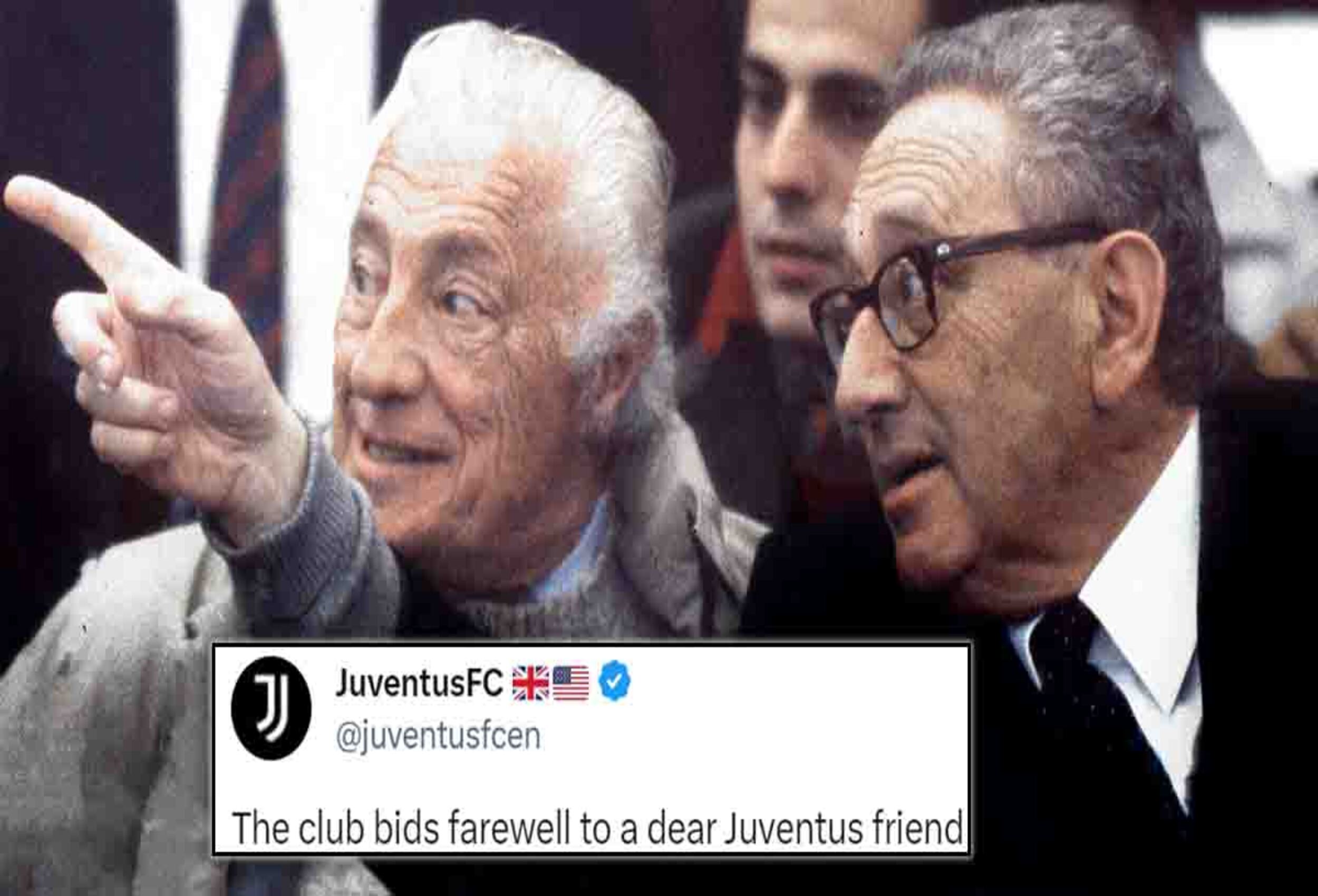 Juventus Enrage Football Twitter With Henry Kissinger Tribute