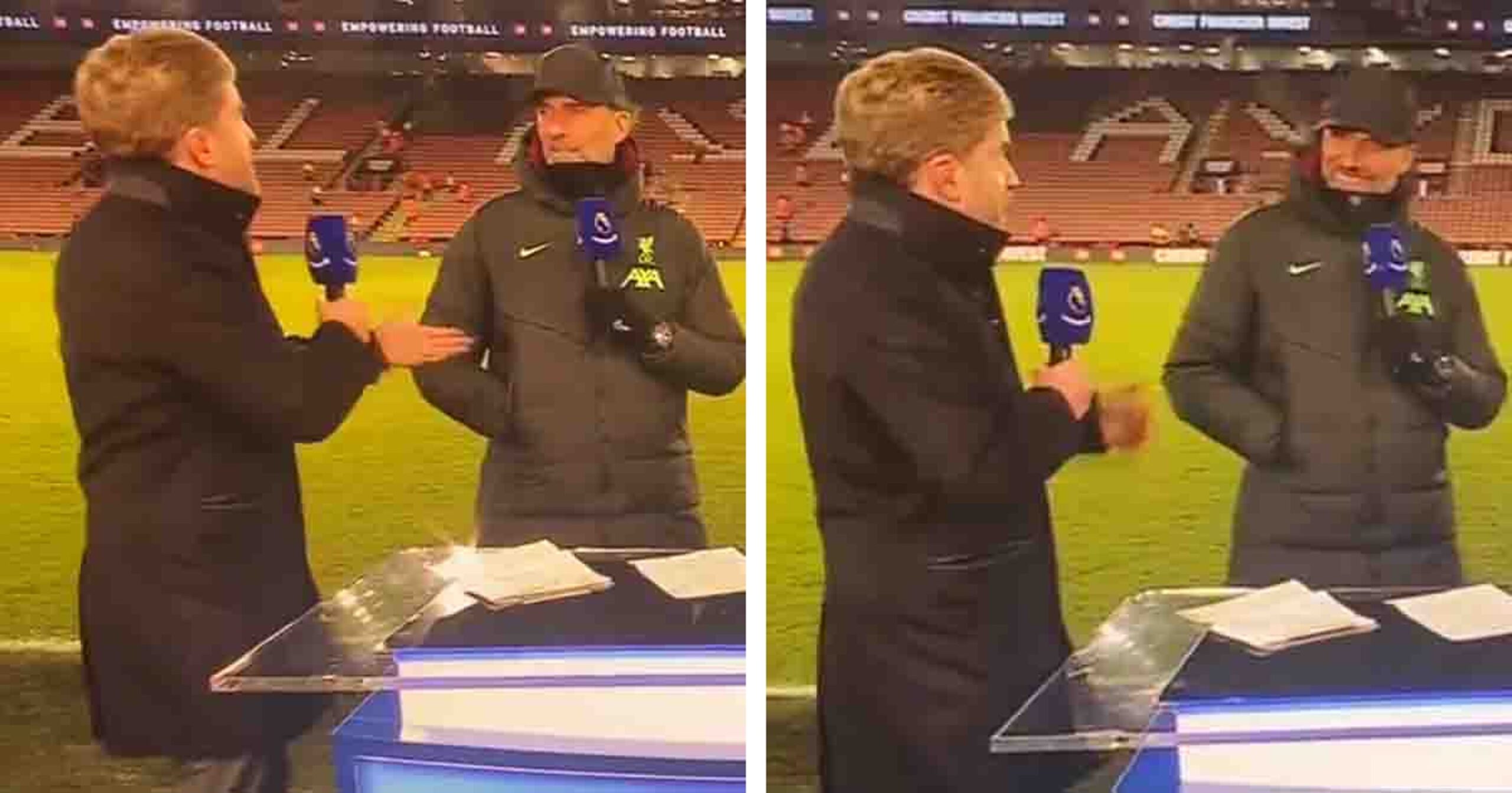 Look: Jurgen Klopp Makes Reporter Uneasy For Joking About Early Kickoffs