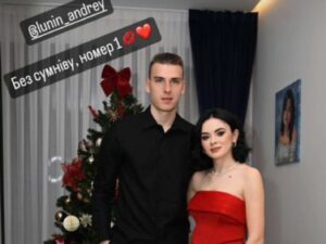 Anastasia sparked controversy by making a post on her Instagram stories where she posted a picture with her husband Andriy Lunin with the caption ‘For sure, number 1’