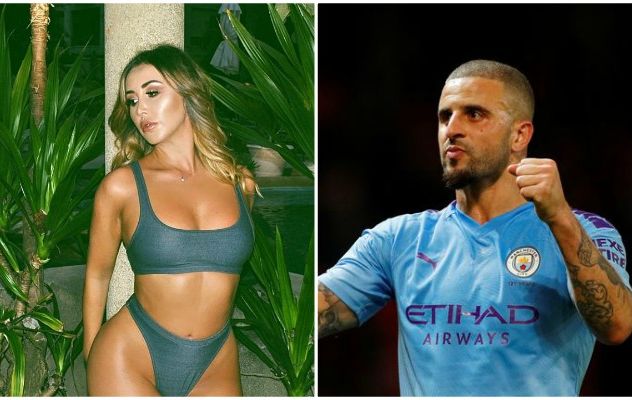 Lauryn Goodman and Kyle Walker