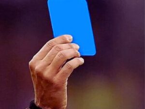 Blue Cards in football