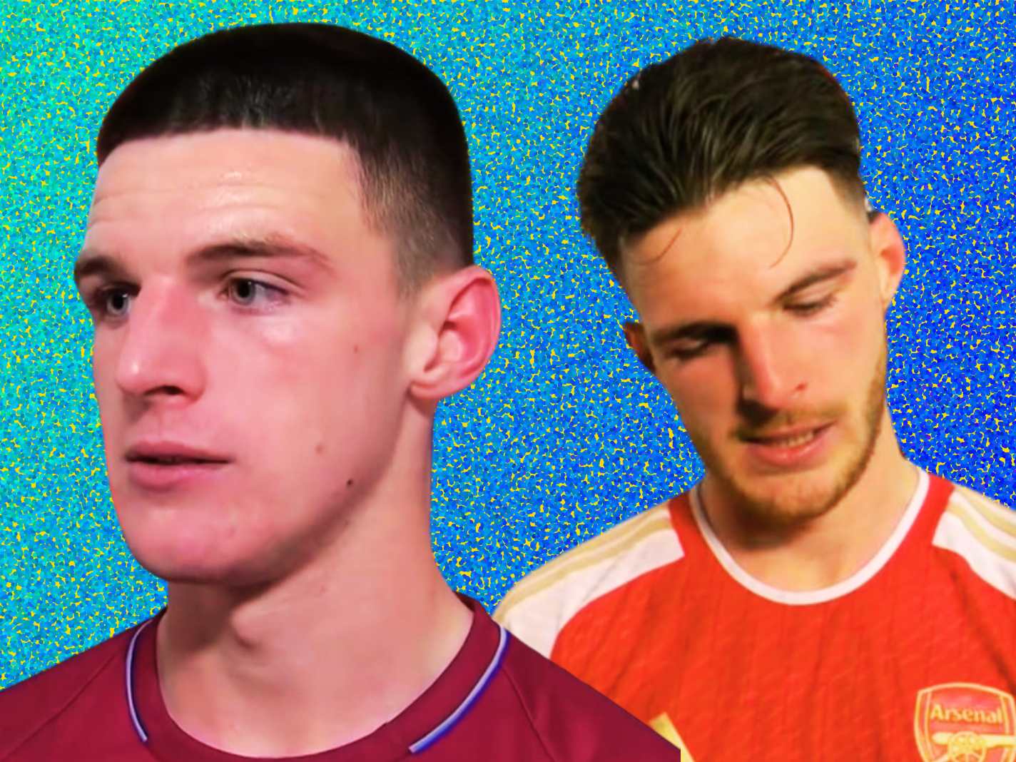Declan Rice’s Hair Transformation Over the Years: Photos