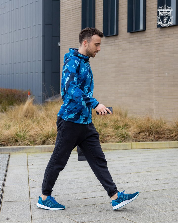 Diogo Jota Nails the Casual Look in Blue Adidas Hoodie – Here’s What it Costs