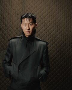Son Heung-min in Burberry jacket