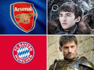 Arsenal v Bayern CL clash is just like Bran Stark v Jamie Lannister in Game of Thrones