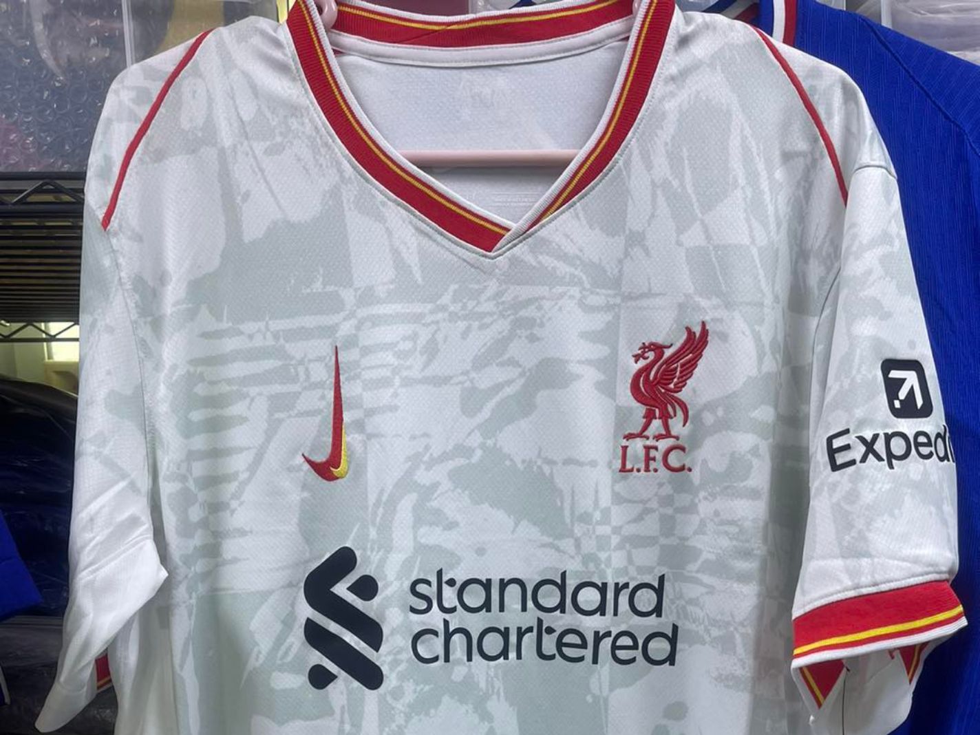 Liverpool’s 24/25 Third Kit Revealed in Real-Life Photo from Hong Kong