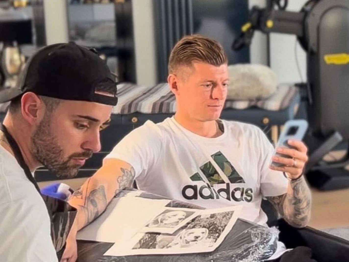 Look: Toni Kroos Adds Another Family Member to His Tattoo Collection