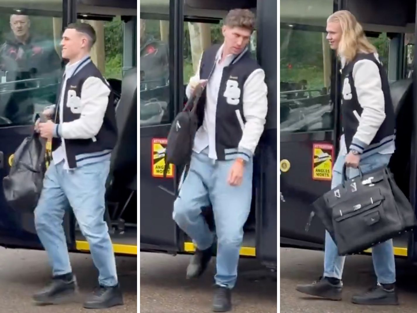 Man City Irk Fashion Police by Wearing Jacket and Jeans Combo For UCL Match