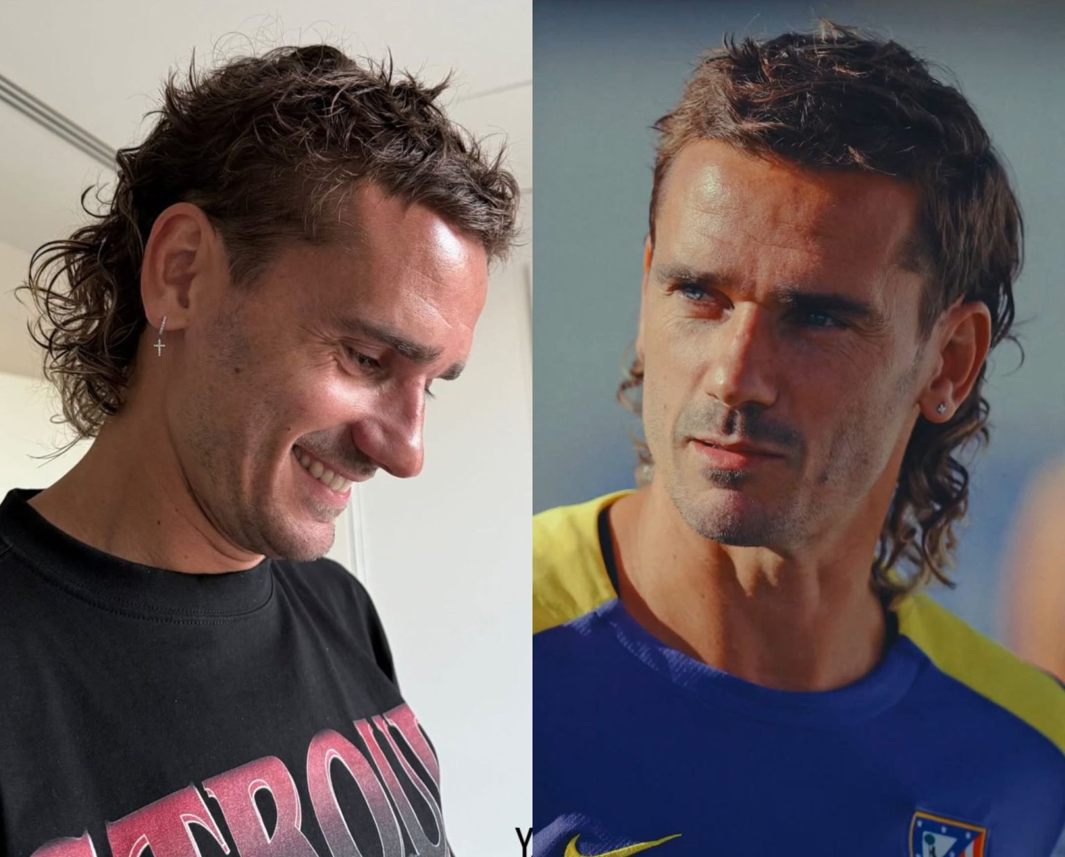 Fans React As Antoine Griezmann Brings Back The Mullet Thick Accent Fans React As Antoine Griezmann Brings Back The Mullet Thick Accent