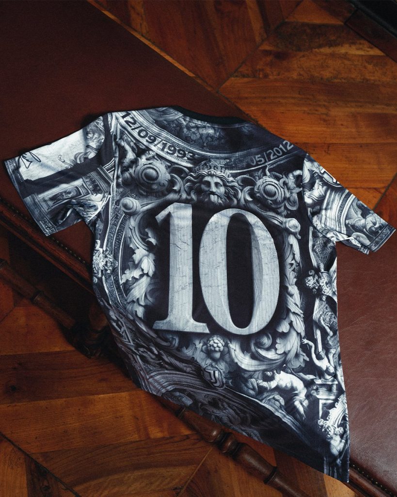 The back of the Juventus x Del Piero shirt