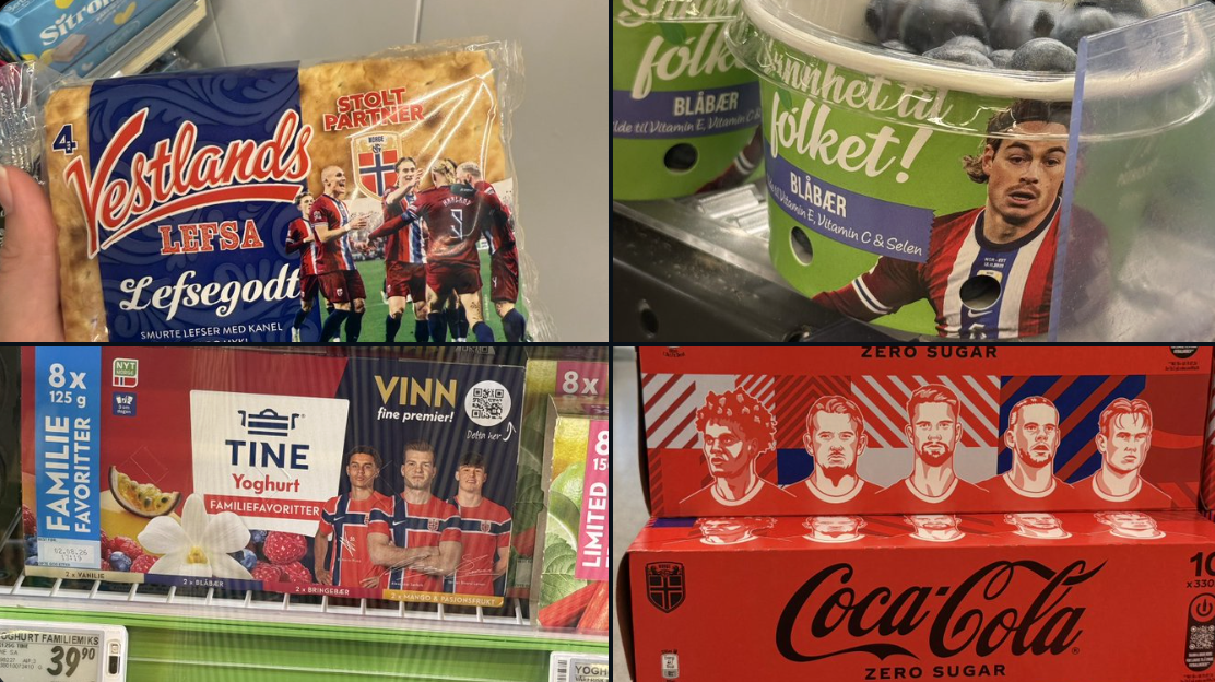 Norway National Team on food products