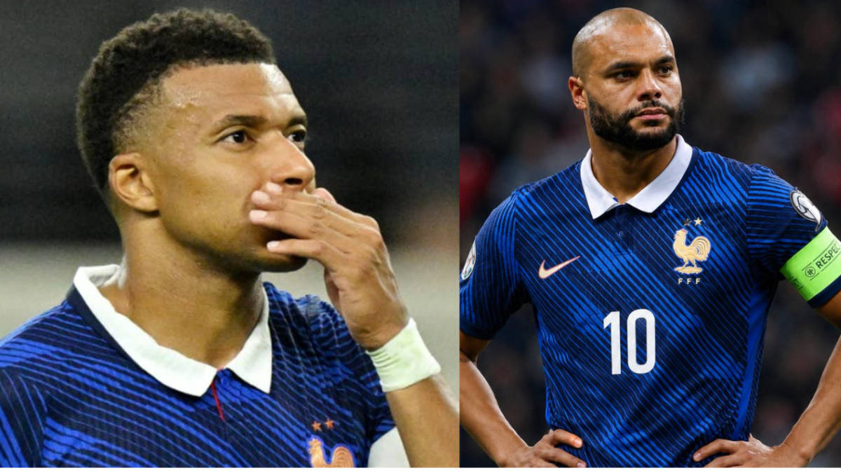 Kylian Mbappe (L), Dak Prescott (R)