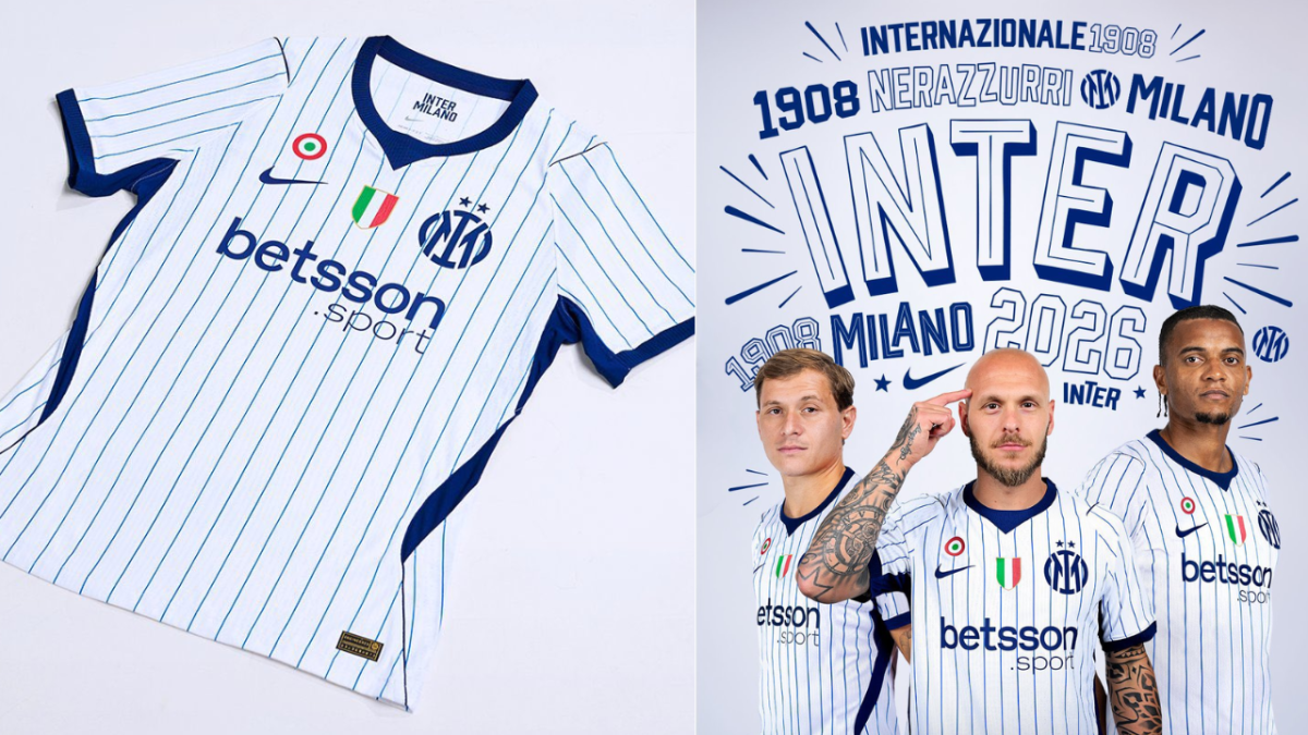 New Inter Milan away jersey (Credit - X)